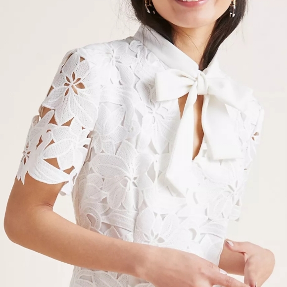 Black Halo Sara Petite Mini Dress - Picture 6 of 8